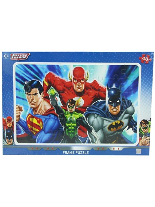 Laço Kids Justice League 48 Parça Puzzle