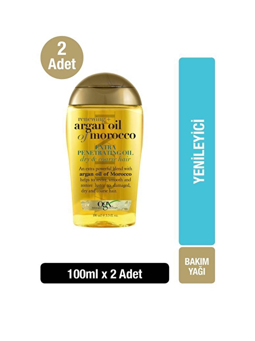 Ogx Yenileyici Argan Oil Of Morocco Sülfatsız 100 Ml X2