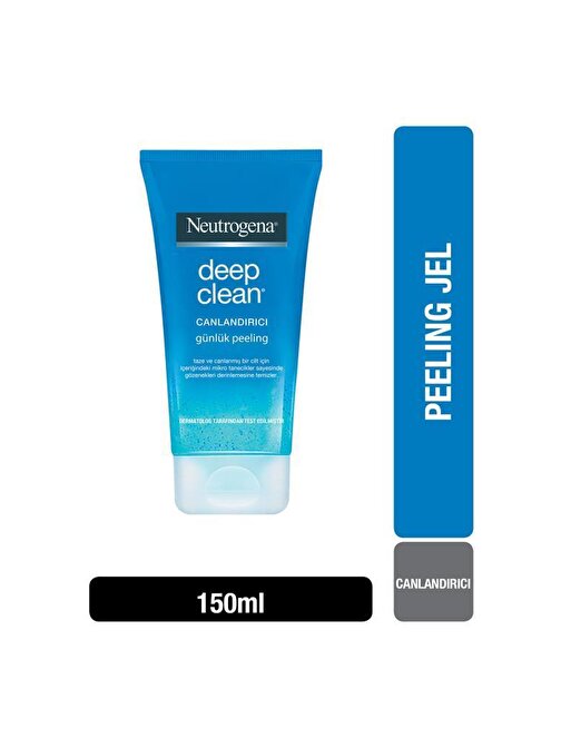 Neutrogena Deep Clean Canlandirici Günlük Peeling Jel 150 ml