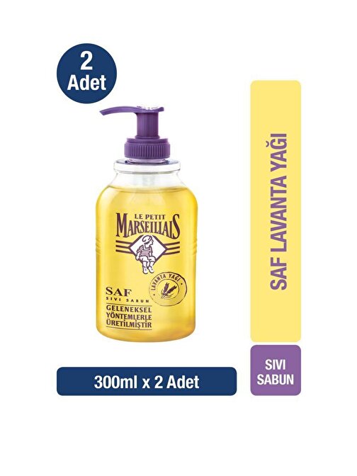 Le Petit Marseillais Lavanta Sıvı Sabun 300 ml x2