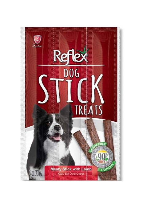 Reflex Kuzu Etli Köpek Ödül Çubuğu 11 Gr 3 Adet