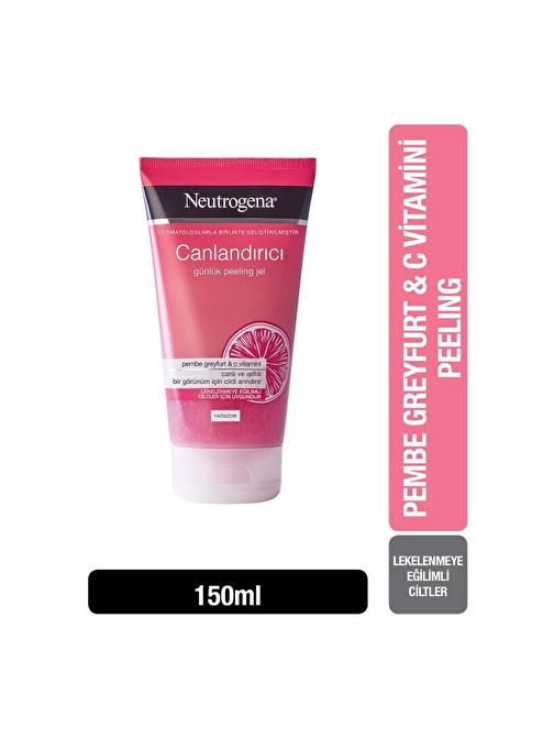 Neutrogena Canlandırıcı Pembe Greyfurt Günlük Peeling Jel 150 ml