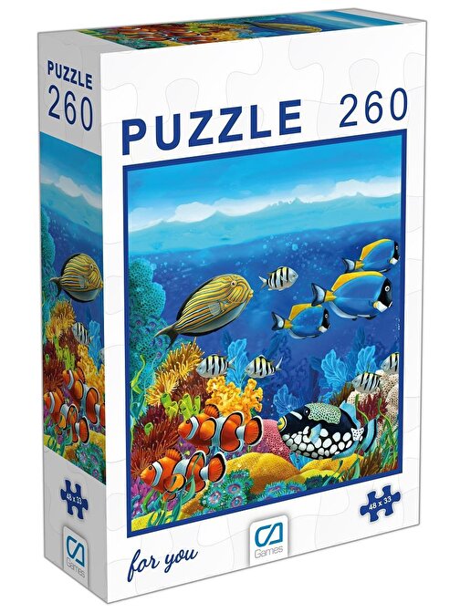 Balıklar Puzzle 260 Parça