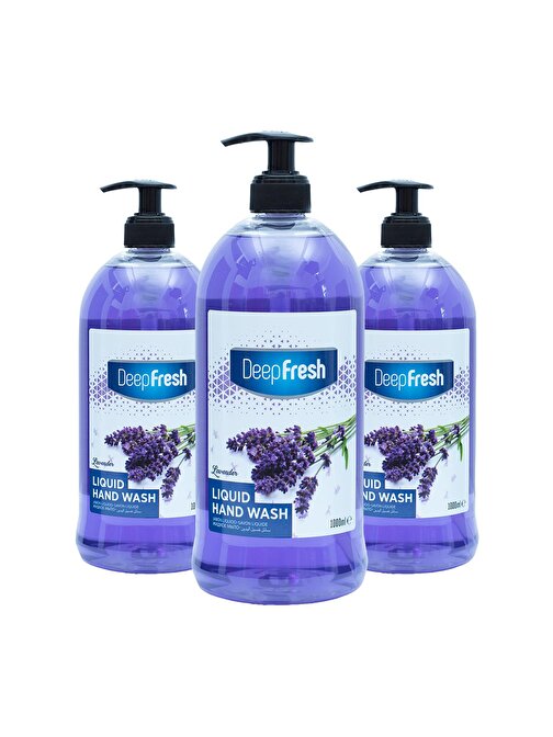 Deep Fresh Lavanta Sıvı Sabun 3 x 1 lt