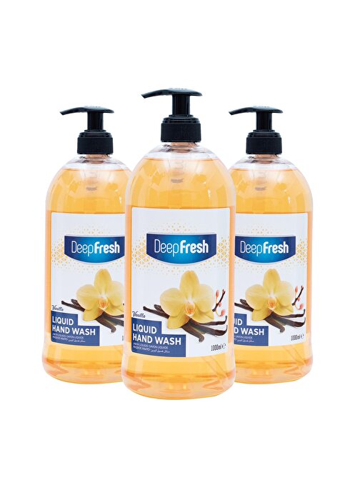 Deep Fresh Vanilya Sıvı Sabun 3 x 1 lt