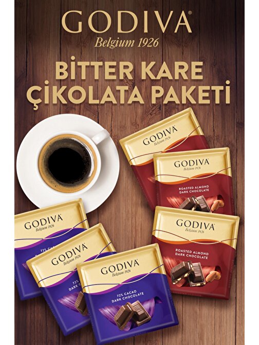 Godiva Bitter Kare Çikolata Paketi