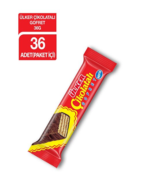 Ülker Çikolatalı Gofret 39 Gr X36 Adet
