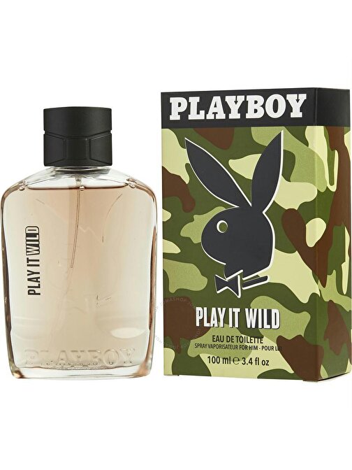 Playboy Play It Wild EDT Odunsu Erkek Parfüm 100 ml