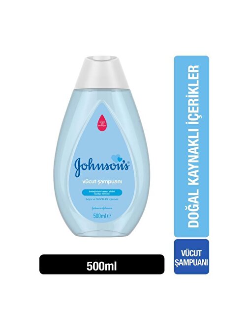 Johnson's Regular Günlük Kullanım Vücut Şampuanı 500 ml