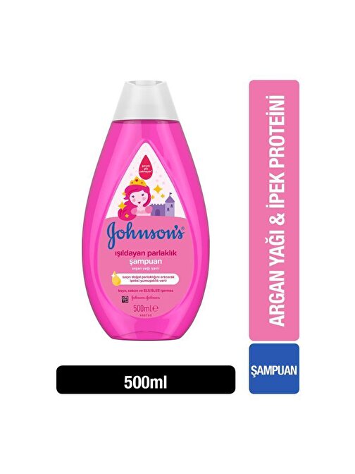 Johnson's Işıldayan Parlaklık Günlük Kullanım Bebek Şampuanı 500 ml