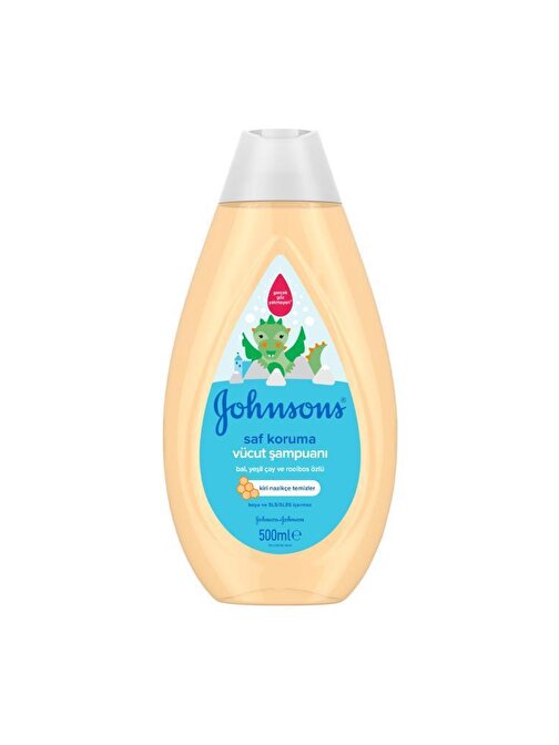 Johnson's Saf Koruma Günlük Kullanım İçin Saç Ve Vücut Bebek Şampuanı 500 ml