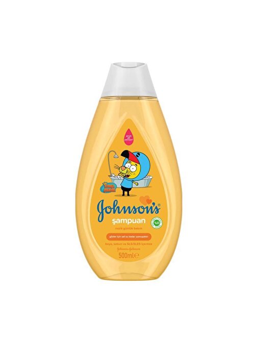 Johnson's Kral Şakir Gold Günlük Kullanım İçin Bebek Şampuanı 2 Adet 500 ml