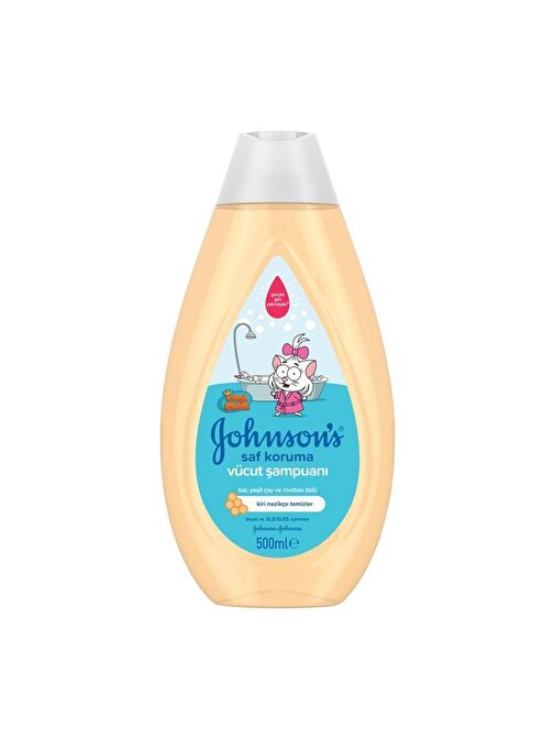 Johnson's Kral Şakir Saf Koruma Günlük Kullanım İçin Vücut Bebek Şampuanı 500 ml