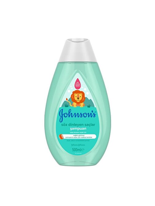 Johnson's Söz Dinleyen Saçlar Günlük Kullanım İçin Kremli Bebek Şampuanı 500 ml