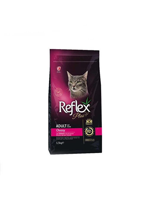 Reflex Plus Choosy Somonlu Kuru Kedi Maması 1,5 Kg