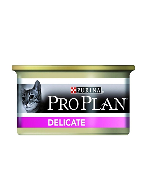 Pro Plan Delicate Hassas Hindi Etli Kedi Konservesi 85 gr