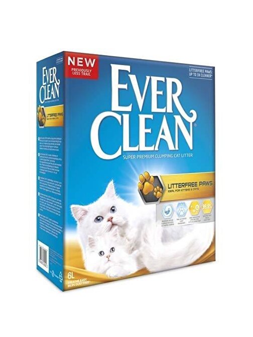 Ever Clean Litterfree Paws Patilere Yapışmayan Kedi Kumu 6 L