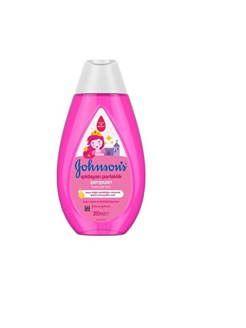 Johnson's Işıldayan Parlaklık Serisi Günlük Kullanım İçin Bebek Şampuanı 300 ml 2 Adet