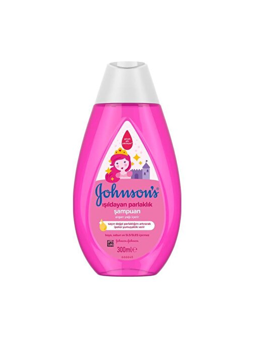 Johnson's Işıldayan Parlaklık SerisiGünlük Kullanım İçin Bebek Şampuanı 300 ml