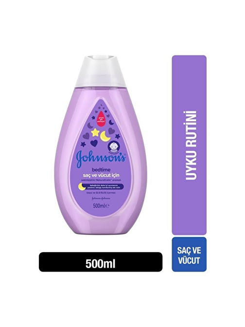 Johnson's Bedtime Günlük Kullanım Vücut Şampuanı 500 ml