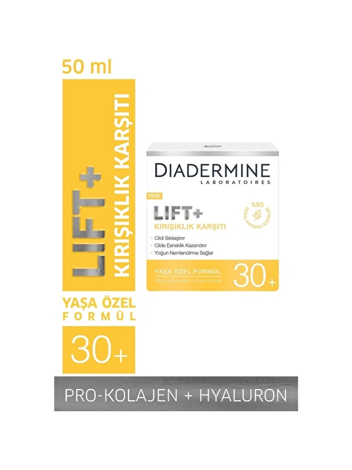 Diadermine Lift+Hydra Lifting +30 Kırışıklık Karşıtı Gündüz Bakım Kremi 50 ml