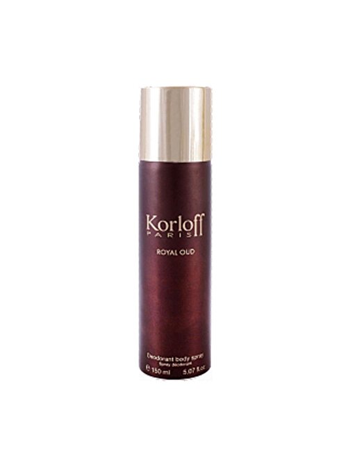 Korloff Royal Oud Kadın Sprey Deodorant 150 Ml