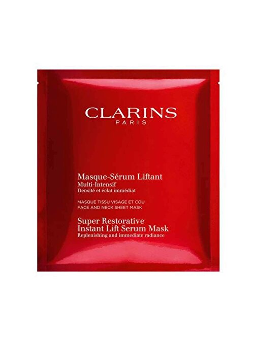 Clarins Super Restorative Tüm Cilt Tipleri Yenileme Germe Instant Lift 5 Serum Maske