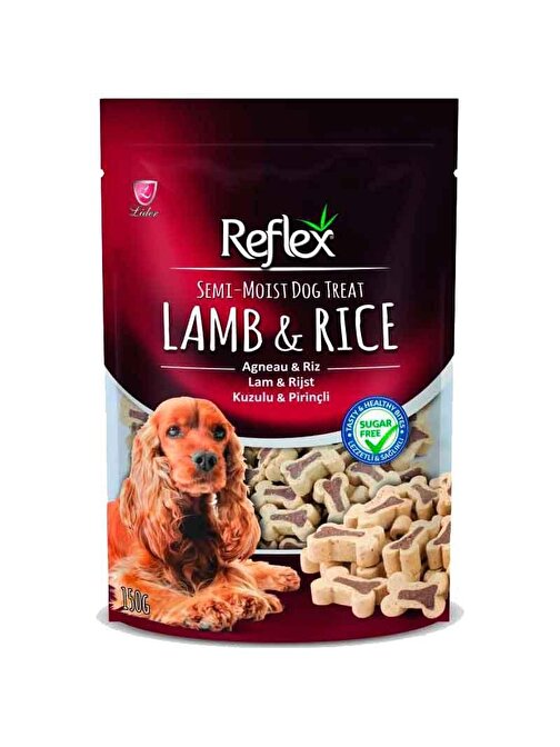 Reflex Kuzu Etli Ve Pirinçli Küçük Irk Köpek Ödülü 150 gr