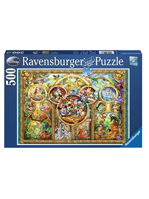 Ravensburger 141838 Disney Family 500 Parça Puzzle