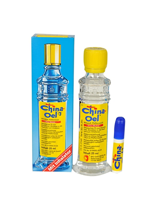 China Oel Çin Yağı 25 Ml - Yüzde 100 Saf Doğal Nane Yağı