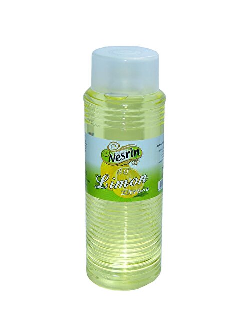 Nesrin 80 Derece Limon Kolonyası Pet Şişe 500 ml