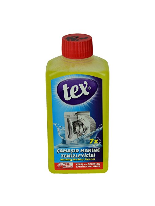 Tex Çamaşır Makine Temizleyicisi Kireç ve Deterjan Kalıntılarını Söker 250 ml