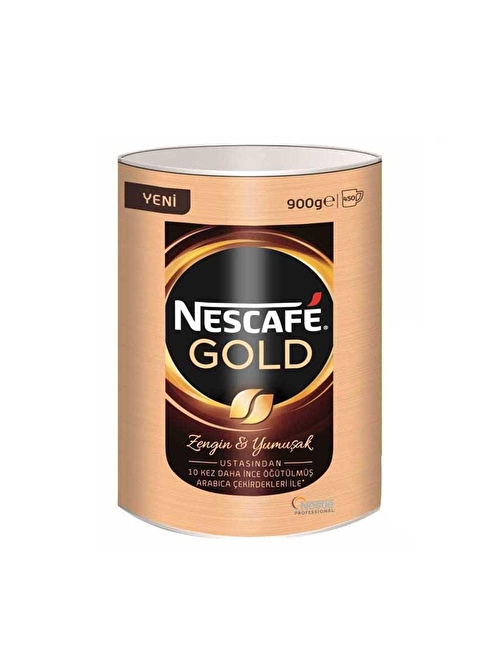 Nescafe Gold Çözünebilir Kahve 900 gr Teneke