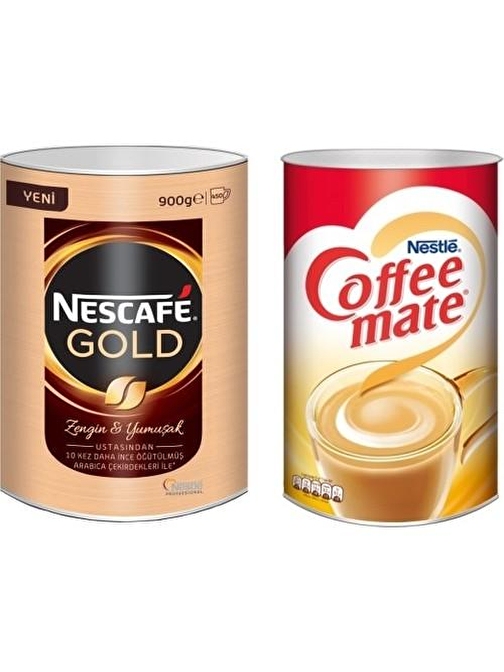 Nescafe Gold 900 gr + Coffee Mate Kahve Kreması 2000 gr