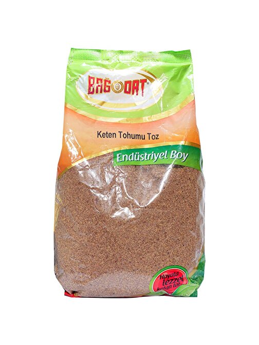 Bağdat Baharat Doğal Öğütülmüş Keten Tohumu 1000 Gr Paket