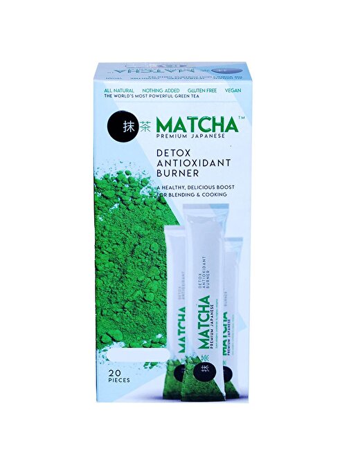 Matcha Maça Çayı Premium 20 Poşet