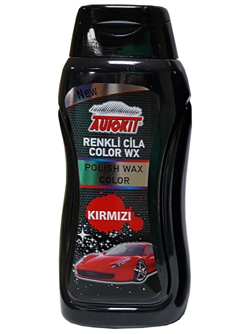 Autoki̇t Renkli Likit Cila Kırmızı 300 Ml