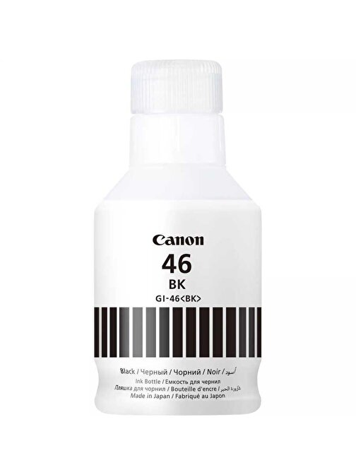 Canon Gı-46/4411C001 Siyah Orjinal Mürekkep