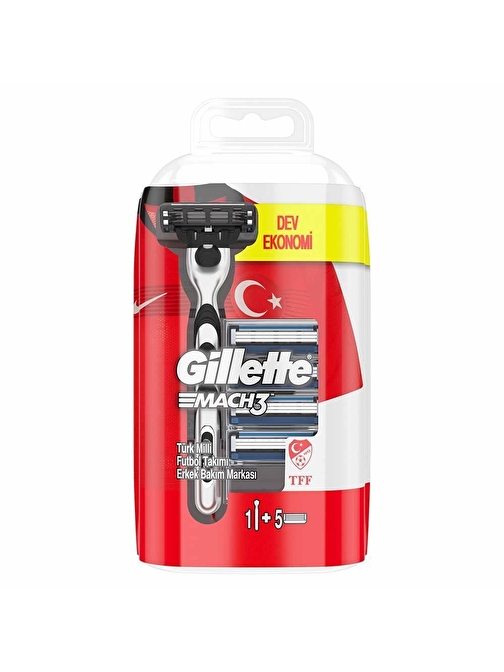 Gillette Mach3 Milli Takım Özel Paketi Tıraş Makinesi