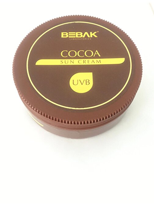 Bebak Kakao Özlü Bronzlaştırıcı Güneş Kremi 200 ml