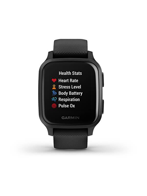 Garmin Venu Sq Android - iOS Uyumlu Multisport Akıllı Saat Siyah
