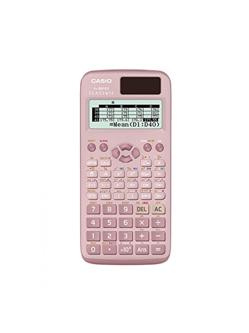 Casio FX-991EX-PK Pembe Bilimsel Fonksiyonlu Hesap Makinesi