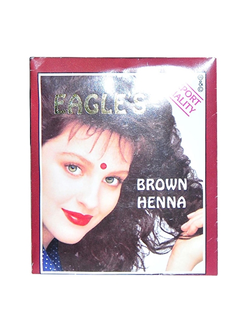 Eagles Kahverengi Hint Kınası (Brown Henna) 10 Gr Paket