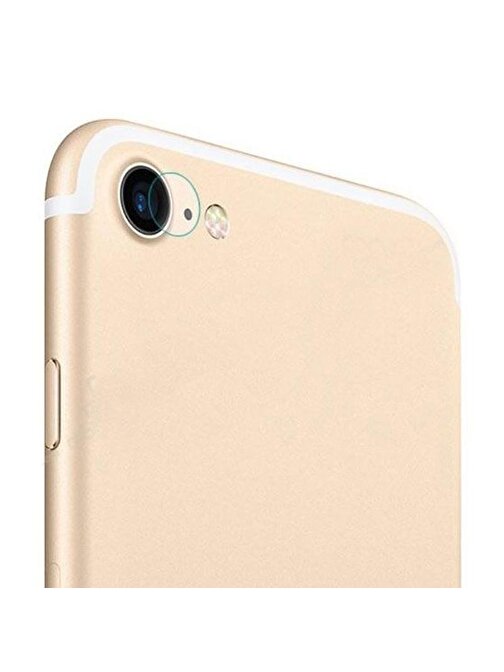 Gpack Apple iPhone 7 Kamera Lens Koruyucu Cam Renkli