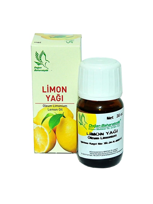 Doğan Limon Yağı 20  cc