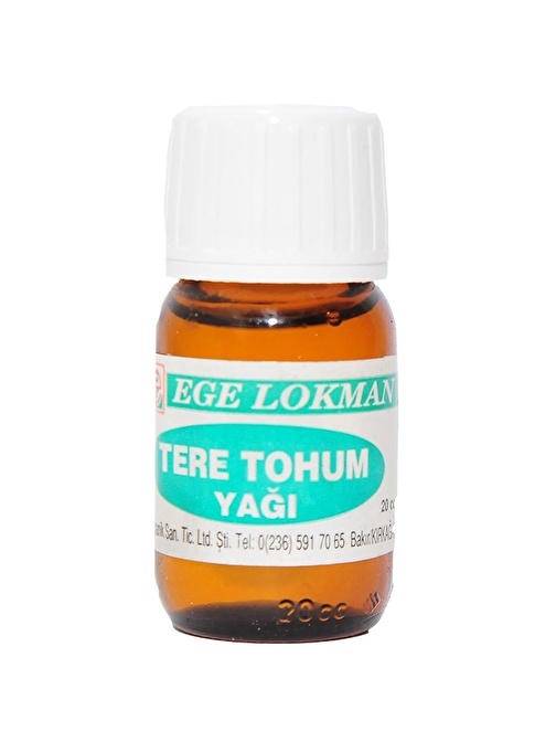 Ege Lokman Tere Tohumu Yağı 20  cc