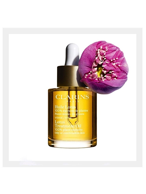 Clarins Lotus Face Treatment Oil 30 Ml Yüz Bakım Yağı