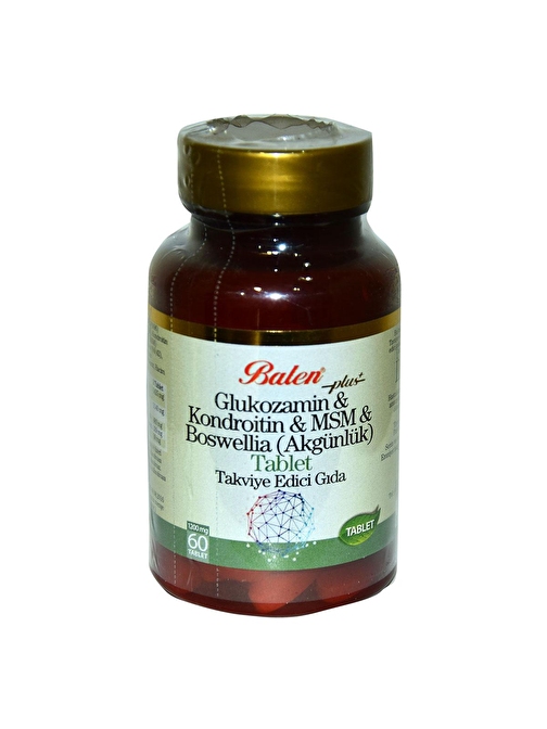 Balen Glukozamin Kondroitin MSM Boswellia 60 Tablet