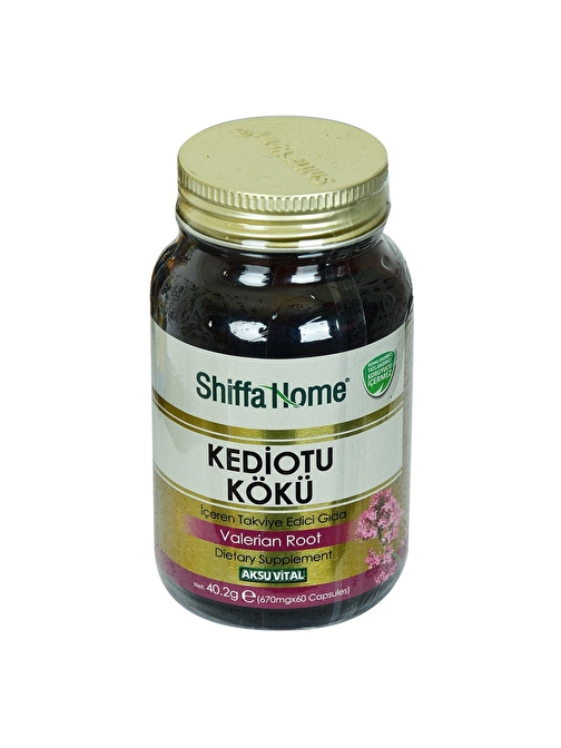 Aksuvital Shiffa Home Kediotu Kökü Diyet Takviyesi 670 Mg x 60 Kapsül