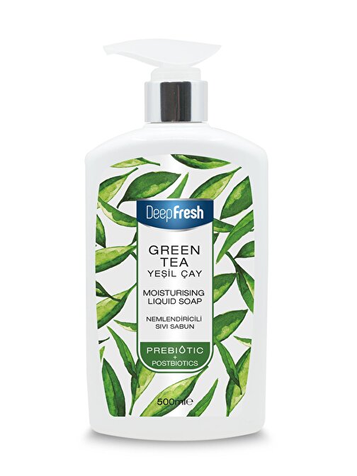 Deep Fresh Yeşilçay Prebiyotik Nemlendirici Sıvı Sabun 500 ml